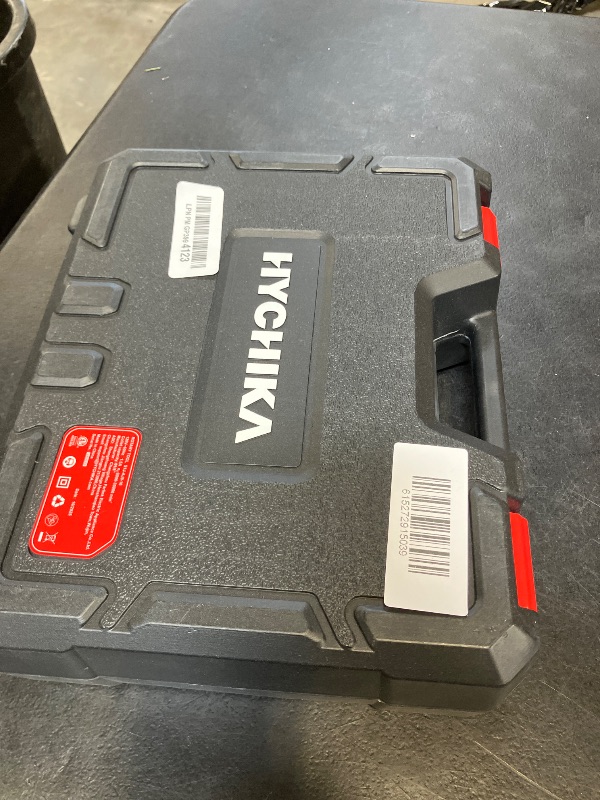 View 2 of HYCHIKA Mini Circular Saw, Compact with 3 Blades 4A Pure Copper Motor, Scale Ruler, 3-3/8”4500RPM Ideal for Wood, Soft Metal and Plastic Cuts