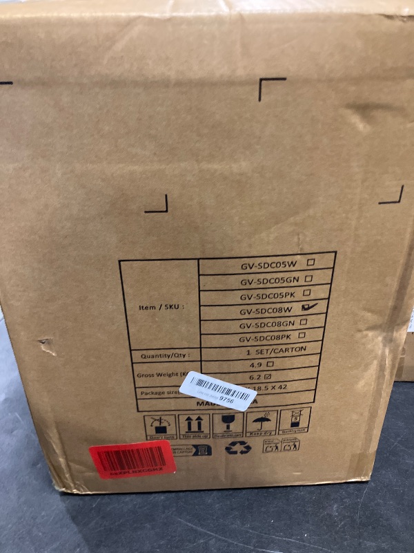 View 2 of Goovilla 8-Drawer Rolling Cart