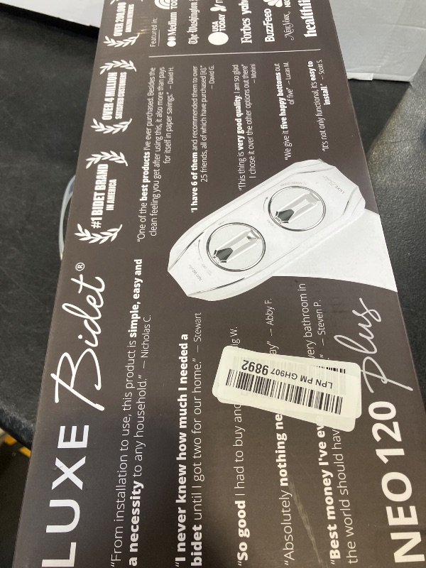 View 2 of LUXE Bidet NEO 120 PLUS Bidet Attachment0.