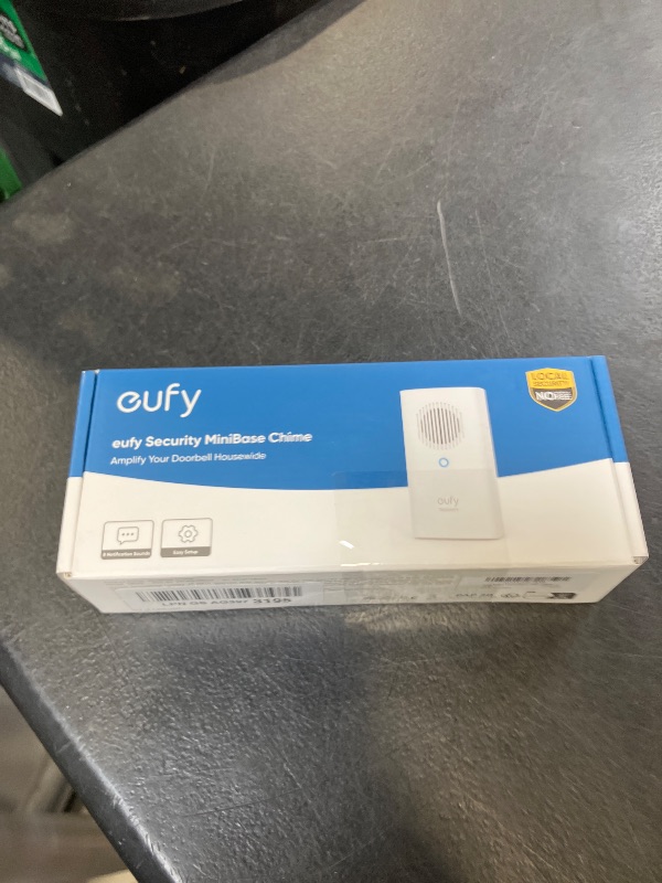 View 2 of eufy Security Video Doorbell Add-On Chime, Indoor Chime, Requires eufy Security Video Doorbell E340/C30/C31, No-Delay Ring, Adjustable Volume, 8 Fun Ringtones, only works with 2.4GHz Wi-Fi
