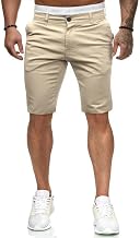 Photo 1 of HUNGSON Men's Casual Shorts Lightweight Golf Shorts with 4 Pockets Stretch Quick Dry Comfy Work Shorts(Beige,36)