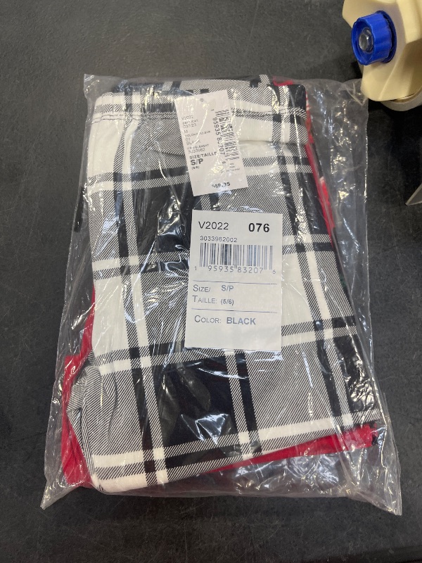 View 2 of The Children's Place,Fashion Leggings,3 Pack,Black Roses/Rose Parade/Plaid,Small (5/6)