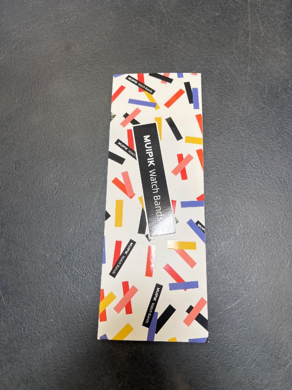 Photo 1 of MUIPIK Dual-Color Magnetic Silicone Apple Watch Band