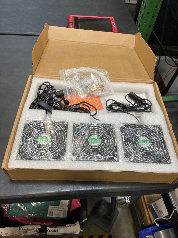 Photo 1 of pqins Solar Greenhouse Fan Kit