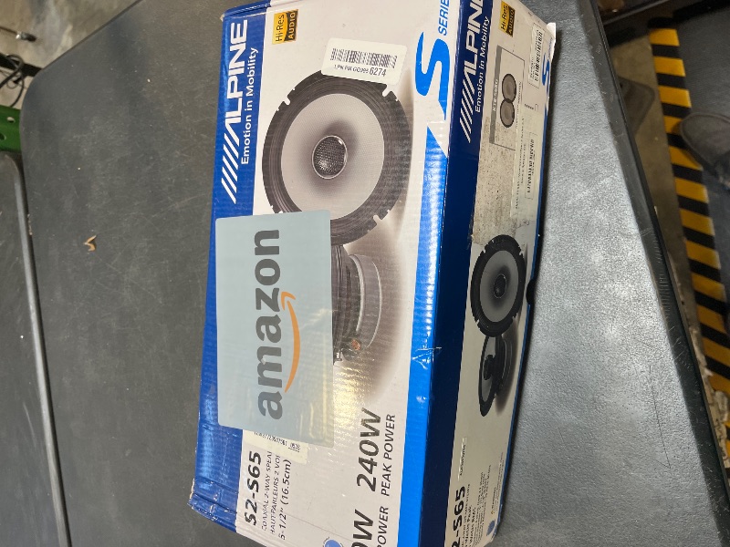 Photo 1 of Alpine S2-S65 6.5" Coaxial Speaker Set