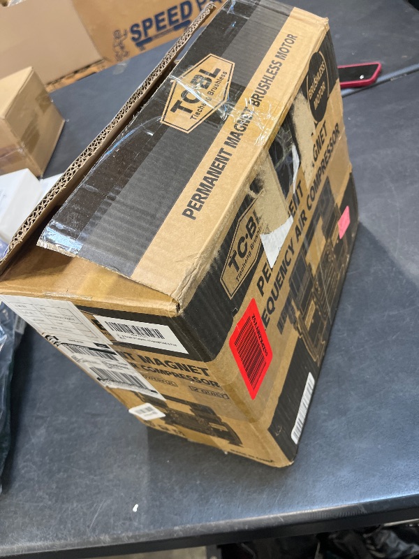 Photo 1 of TC·BL Portable Air Compressor, 110V, 130 PSI, Oil-Free, Quiet