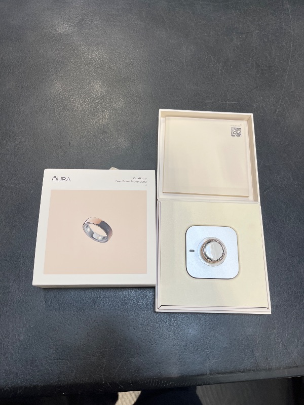Photo 1 of Oura Ring 5 Smart Ring - Deep Rose - Size 8