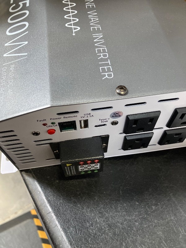 Photo 1 of ZETAWALE 48V 2500W Pure Sine Wave Inverter