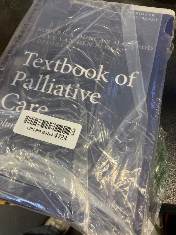 Photo 1 of Textbook of Palliative Care