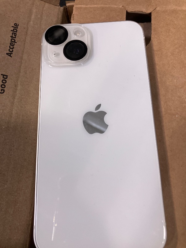 Photo 1 of Apple iPhone 14 128GB Starlight (Renewed)