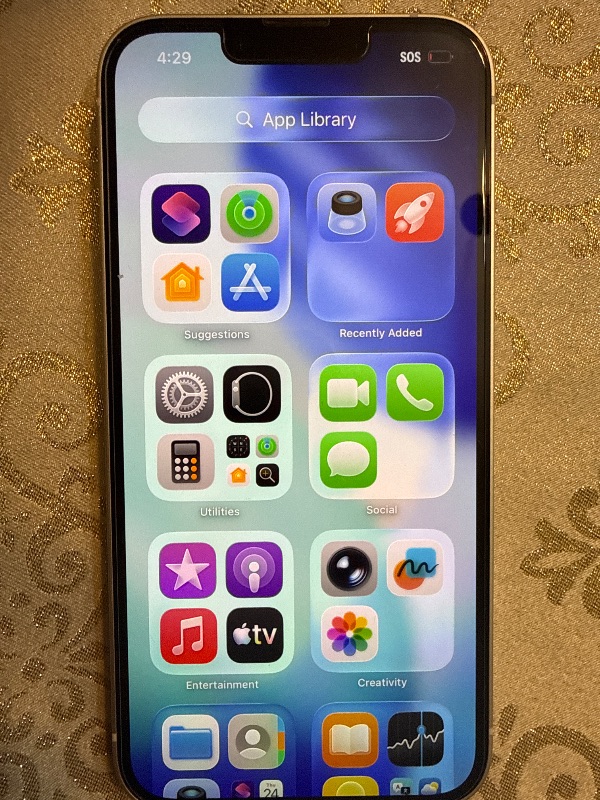 Photo 1 of Apple iPhone 14 128GB Starlight (Renewed)