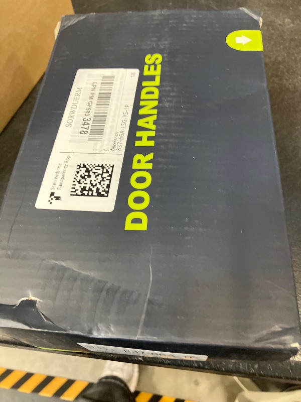 View 2 of SORWDUERM Crystal Door Knob, Satin Brass Privacy Lock