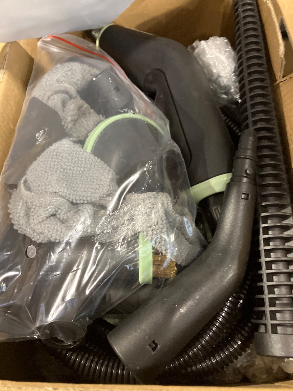 Photo 1 of WSRYYCC Portable Steam Cleaner, 1500W, 16 Accessories, Green