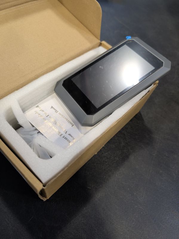 Photo 1 of Video Door with 3.97 Inch Color Display, Way Call, Motion Detection, Peep Hole Camera, 1080P Resolution, 1400mAh Battery, Suitable for 15-30mm Door Hole, 35-80mm Door
