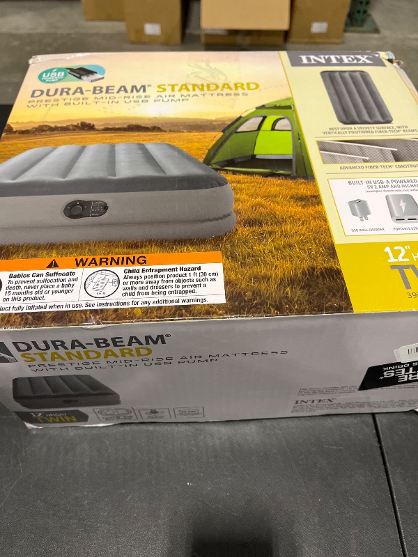 Photo 1 of Intex Dura-Beam Air Mattress Twin