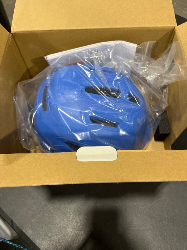 Photo 1 of Giro Scamp II Youth Bike Helmet - Matte Blue Jewel - Small