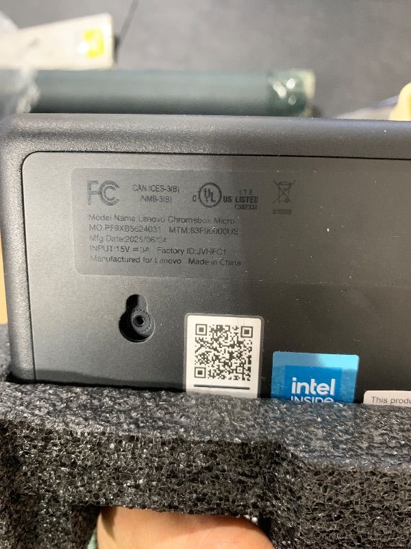 Photo 1 of Lenovo Chromebox 83F90000US Micro PC