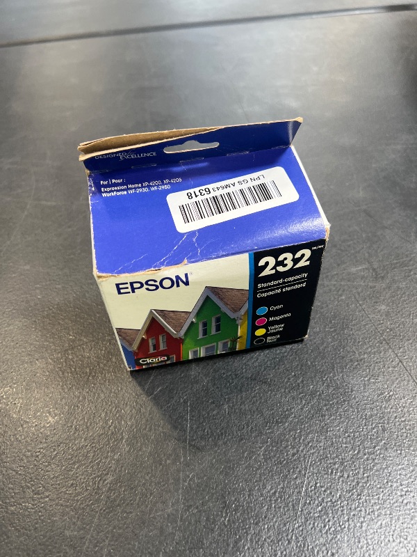 Photo 1 of Epson 232 Claria Ink Standard Capacity Combo Pack