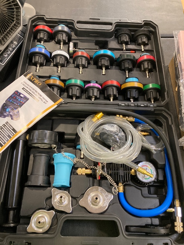 Photo 1 of CXPRO 28-Piece Radiator Pressure Tester Kit