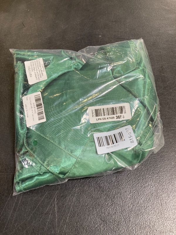 View 2 of COSINIA Dark Green Satin Table Runner - 4 Pack, 12 x 108 Inch