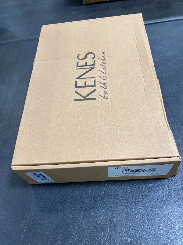 View 2 of KENES Brushed Nickel Tall Vessel Sink Faucet