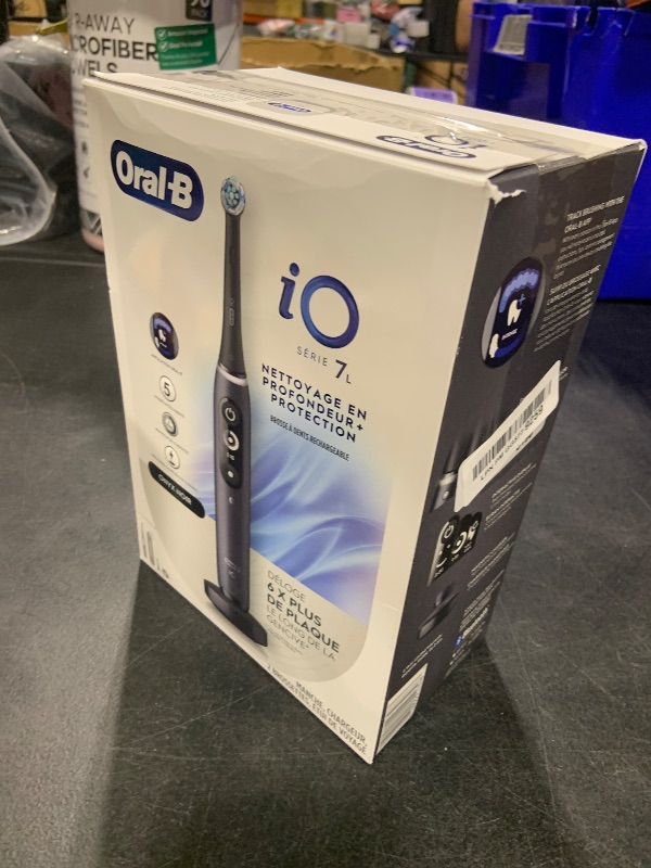 Photo 1 of Oral-B iO Deep Clean + Protect Electric Toothbrush, Black