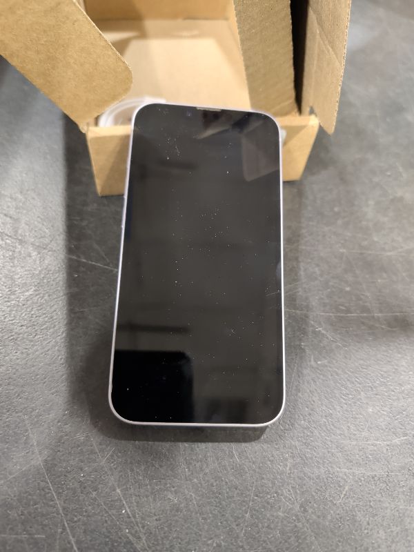 Photo 1 of Apple iPhone 14, 128GB, Purple (Renewed)