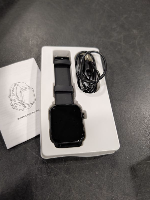 Photo 1 of TRAUSI Smartwatch with 1.83" HD Display, 120 Workout Modes, Bluetooth Call