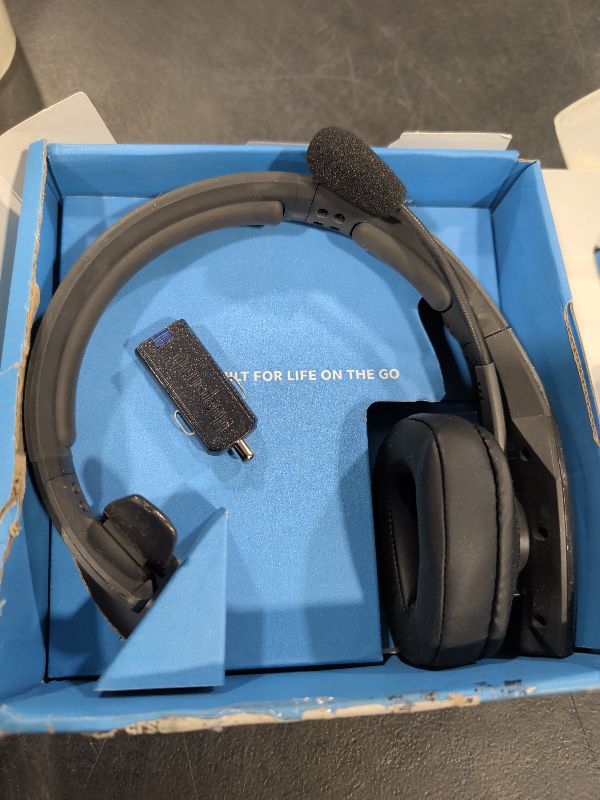 View 2 of BlueParrott B650-XT Bluetooth Headset - Black