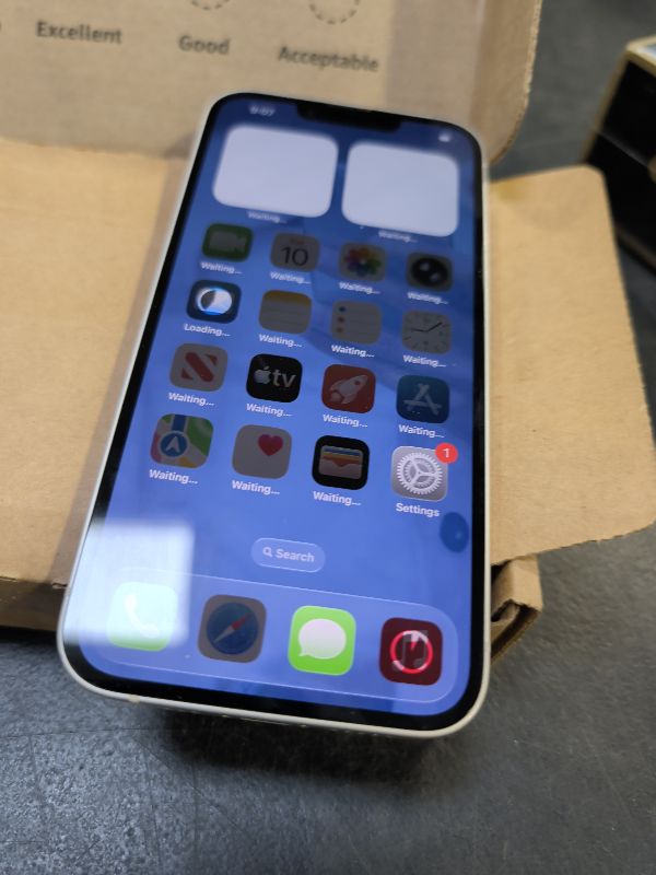 Photo 1 of Apple iPhone 14, 128GB, Starlight - Unlocked