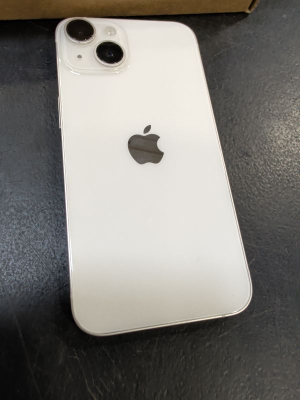 Photo 1 of Apple iPhone 14, 128GB, Starlight - Unlocked