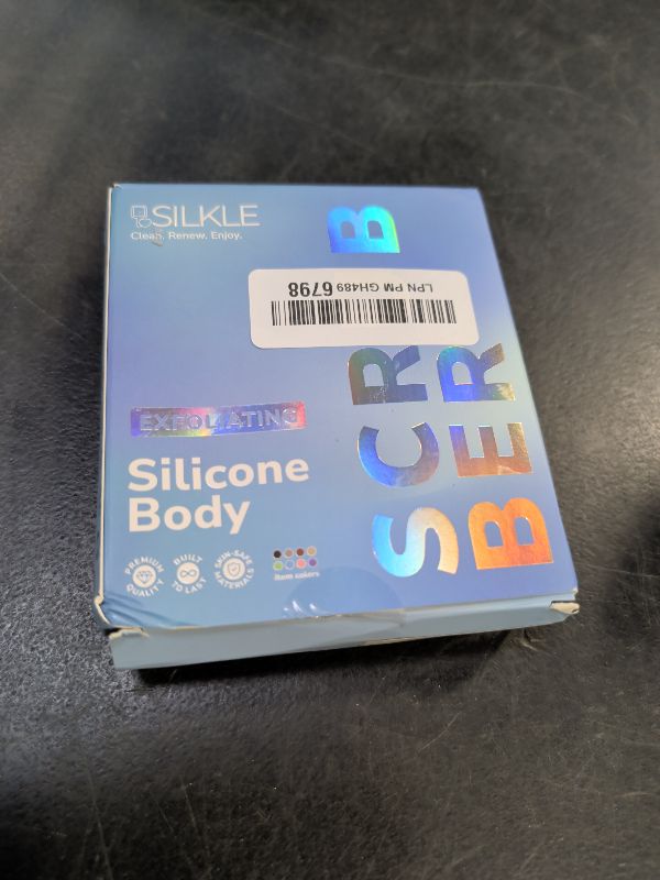 Photo 1 of SILKLE Silicone Body Scrubber Exfoliator