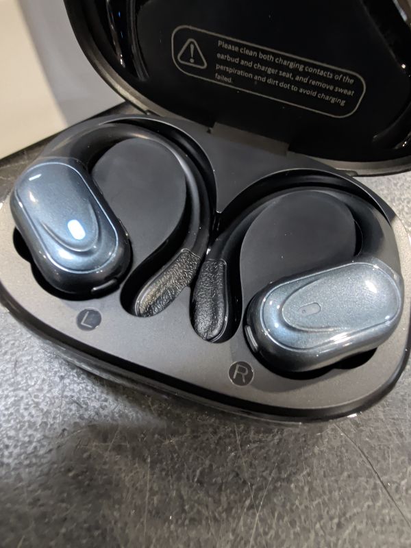 View 2 of HAOYUYAN Wireless Sports Headphones, 80Hrs Playtime Bluetooth Earbuds