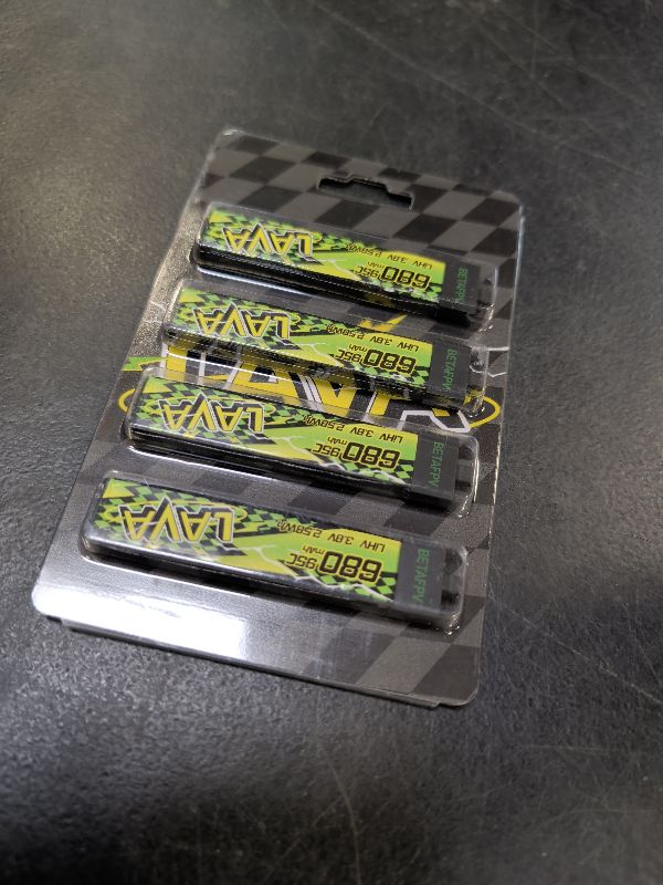 View 2 of BETAFPV LAVA II 1S 680mAh LiHV Battery