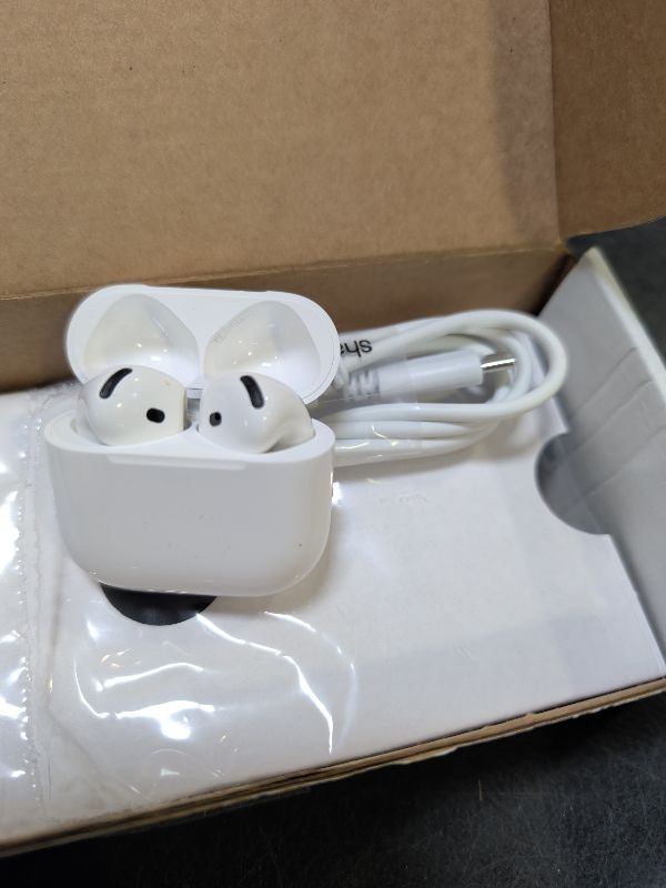 View 2 of Apple AirPods 4 (Renewed)