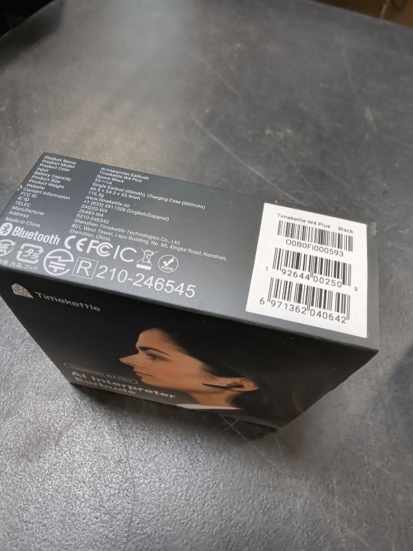 Photo 1 of Timekettle W4 Plus AI Translation Earbuds