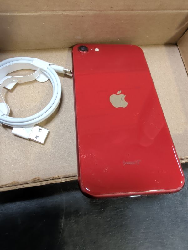 View 3 of Apple iPhone SE 3rd Gen 128GB Red Unlocked (Renewed)