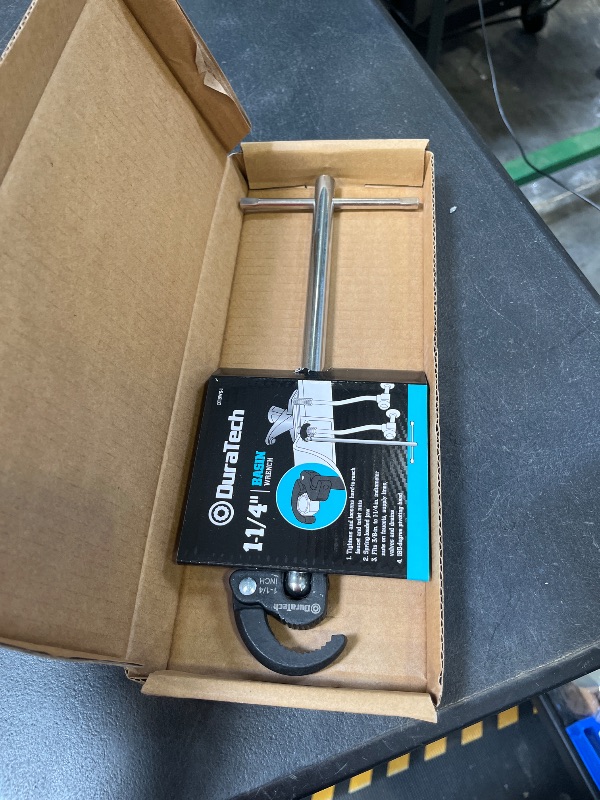 Photo 1 of DURATECH 11" Basin Wrench (3/8"-1-1/4" Capacity)