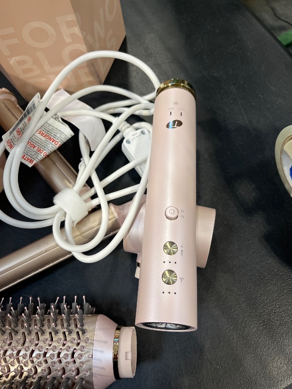 Photo 1 of T3 AIRE 360 Multi-Styler & Blowout System, Hair Dryer Brush, Oval Round Brush Air Styler Auto-Curler with Korean CeraGloss Ceramic, Cool Shot, Dual Voltage Travel Hair Tool for Women
