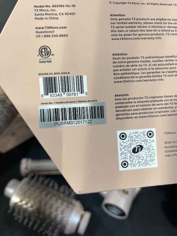 Photo 1 of T3 AIRE 360 Multi-Styler & Blowout System, Hair Dryer Brush, Oval Round Brush Air Styler Auto-Curler with Korean CeraGloss Ceramic, Cool Shot, Dual Voltage Travel Hair Tool for Women