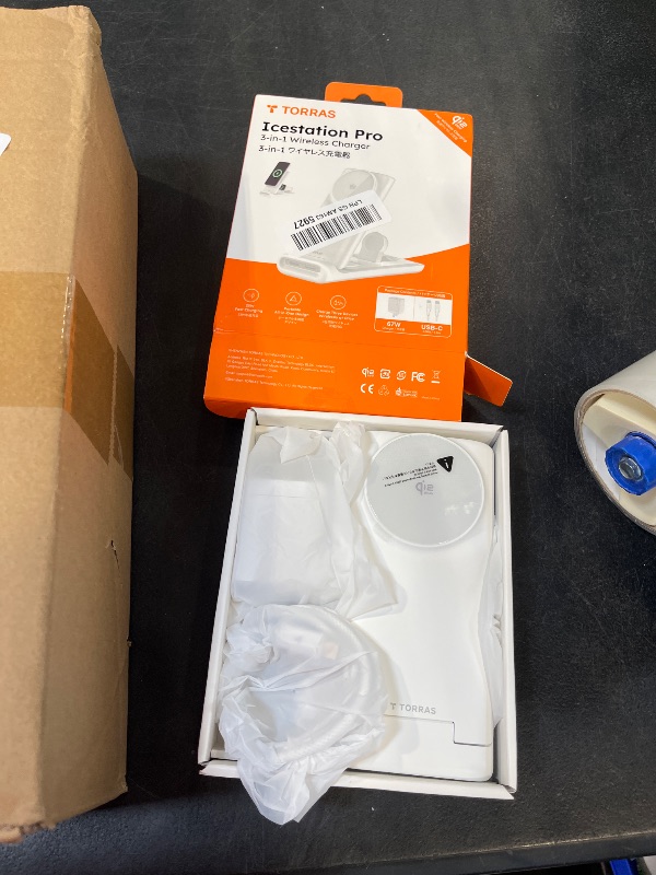 Photo 1 of TORRAS ChillFlow 3-in-1 Qi2 Wireless Charging Station