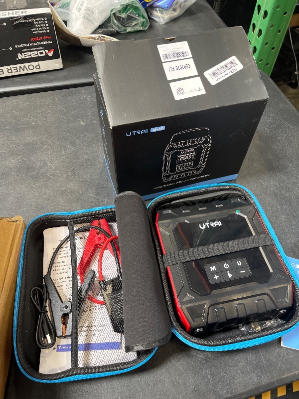 View 2 of UTRAI 8000A Jump Starter with Air Compressor