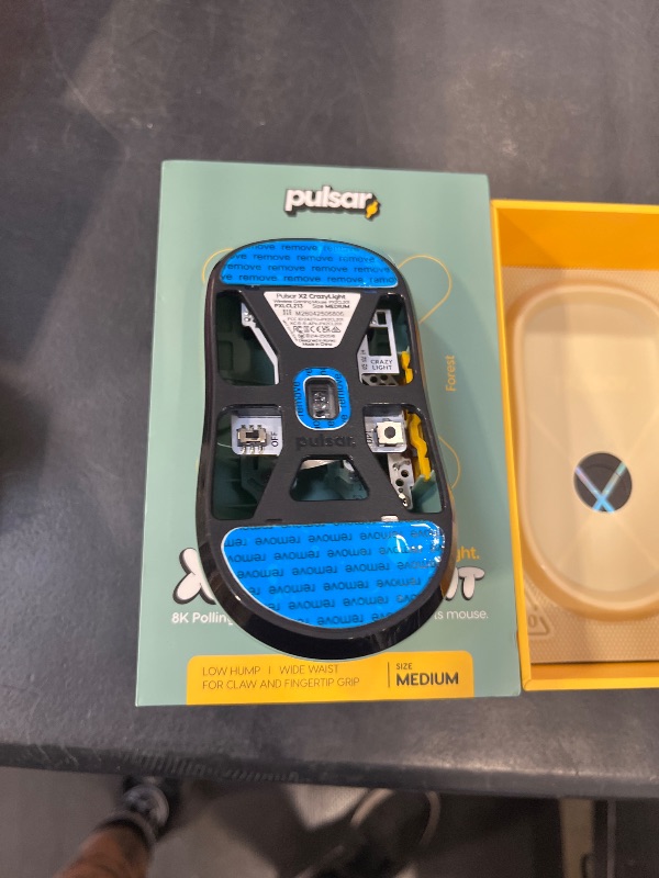 Photo 1 of Pulsar Gaming Gears X2 Crazylight Wireless Gaming Mouse, Medium, Forest