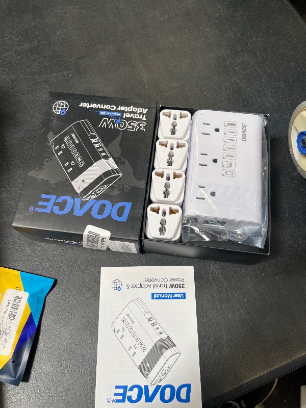 Photo 1 of DOACE 350W Voltage Converter US to Europe