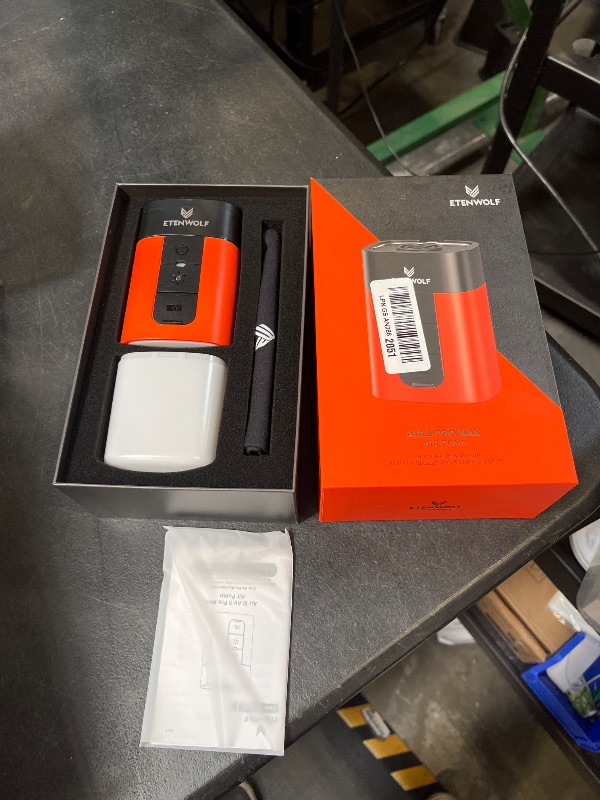 Photo 1 of ETENWOLF Air Pump for Inflatables with 10400 mAh Battery & Camping Light