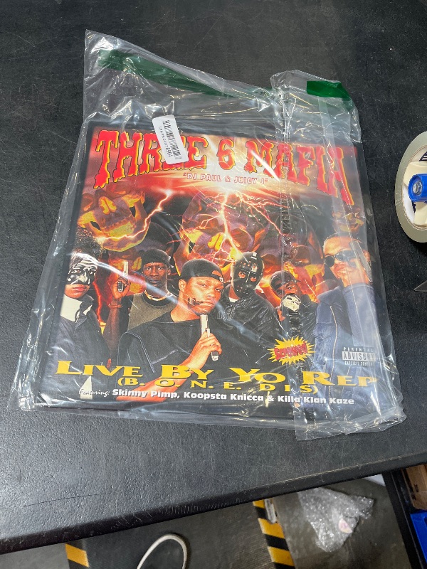 Photo 1 of Three 6 Mafia Live By Yo Rep Vinyl LP