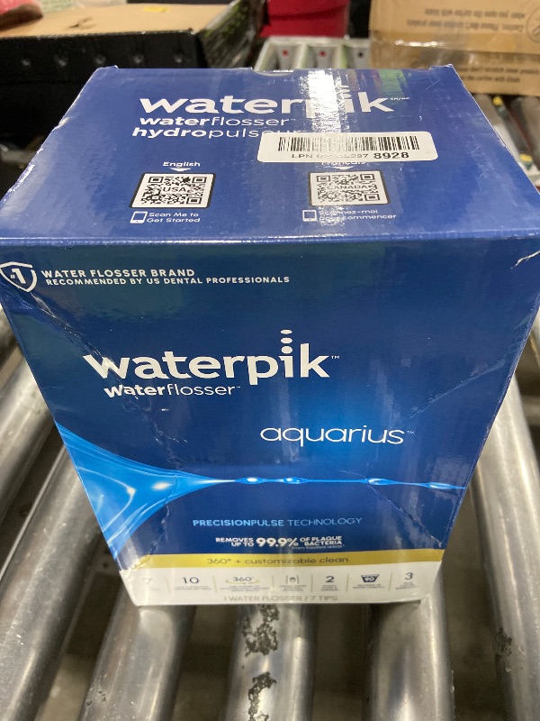 View 2 of Waterpik Aquarius Countertop Water Flosser WP-662 Black
