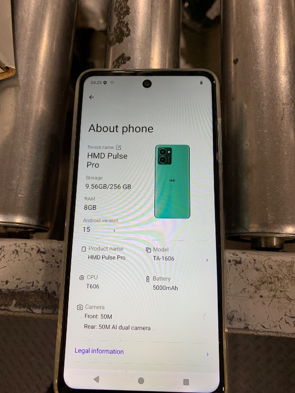 View 4 of HMD Pulse Pro Unlocked Smartphone 8/256 GB Glacier Green