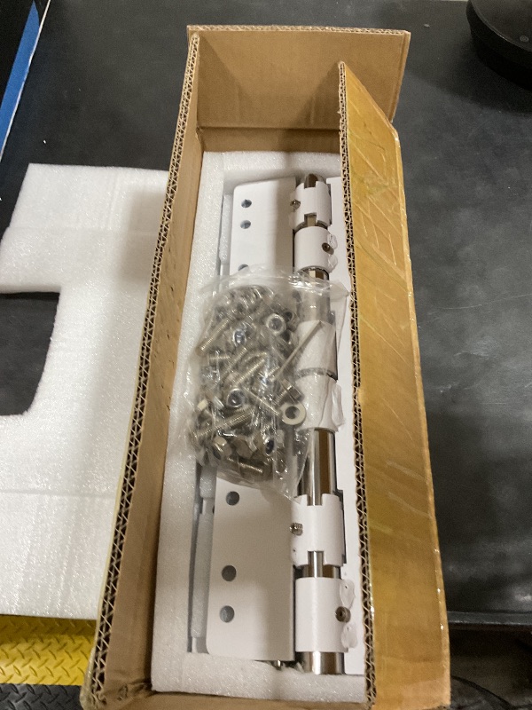 View 2 of GdaJzh 55721 Swing Away Brackets White 2-Pack