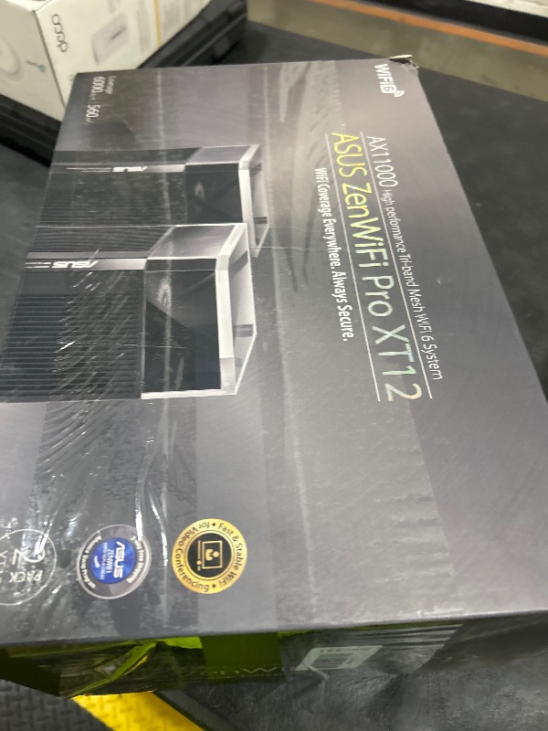 View 4 of ASUS ZenWiFi Pro XT12 AX11000 Tri-Band Mesh Wi-Fi 6 System (2-Pack)